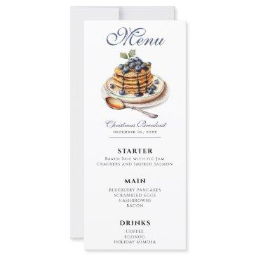 blueberry pancakes breakfast menu
