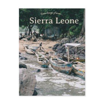boats in harbour at kent sierra leone postinvitations