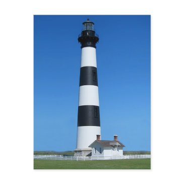 bodie island lighthouse, nags head north carolina postinvitations