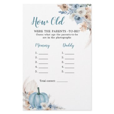 boho rustic pumpkin fall how old the parents