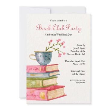 book club party invitation