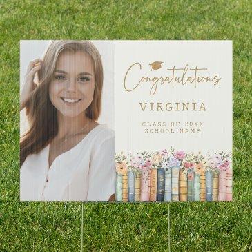 books congratulations sign