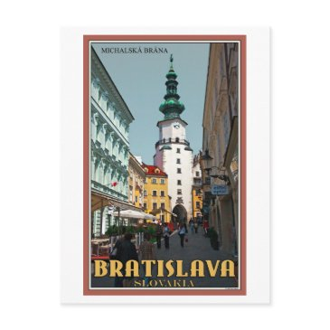 bratislava - michael's tower postinvitations