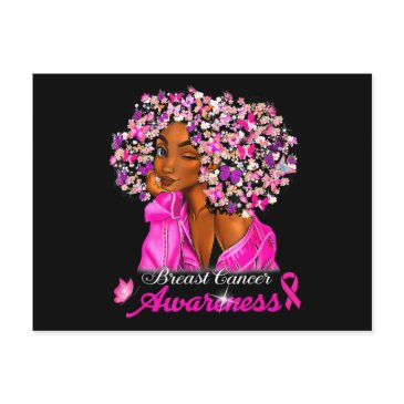breast cancer awareness african american women mel postinvitations