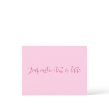 breast cancer awareness month pink custom script postinvitations