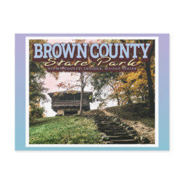 Small Brown County State Park - Indiana United States Postinvitations Front View