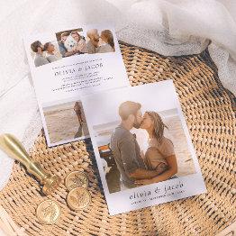 Small Budget Modern & Minimalist Elegant Photo Wedding Front View