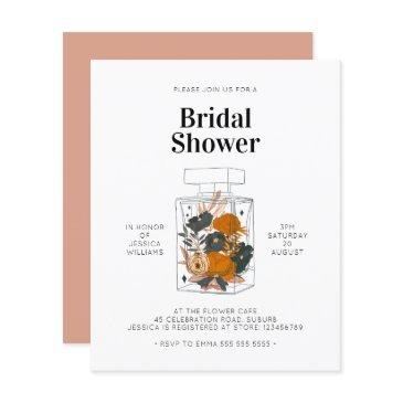 budget pink floral perfume bottle bridal shower