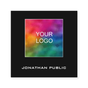 business invitations add upload your logo modern square