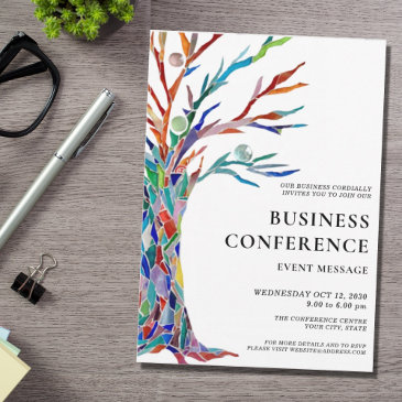 business conference event invitation
