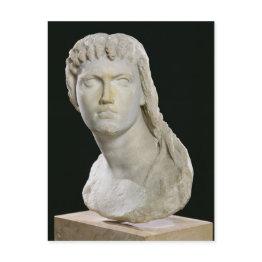 Small Bust Of Cleopatra Ii Or Her Daughter Postinvitations Front View