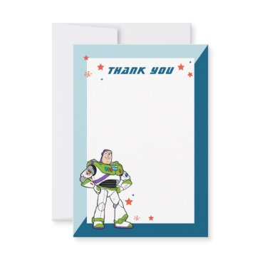 buzz lightyear | to infinity and beyond birthday thank you invitations