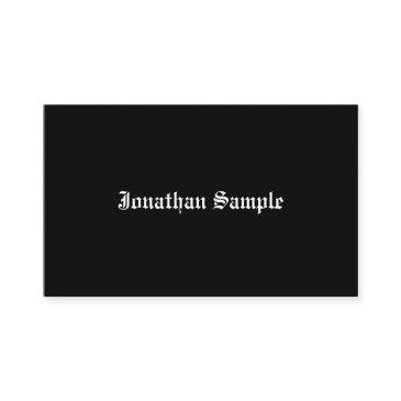 calligraphed black white template vintage old font business invitations