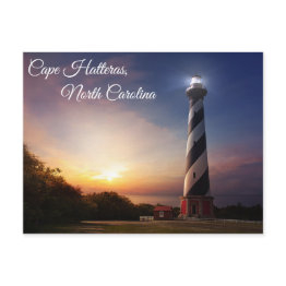 Small Cape Hatteras Postinvitations Front View