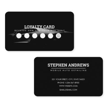 car detailing automotive clean repair loyalty invitations