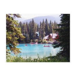 Small Carefree Moments/ Greetings From Canada Postinvitations Front View