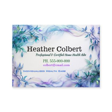 caregiver flowing friendly professional cool business invitations