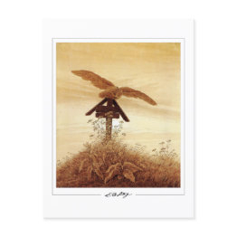 Small Caspar David Friedrich #131 - Fine Art Postinvitations Front View