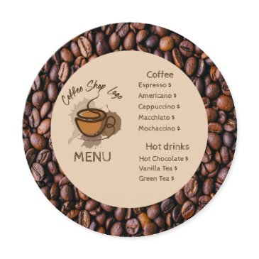 casual coffee beans add your menu coffee shop