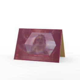 Small Celebrating Mother Africa Thank You Invitations Front View