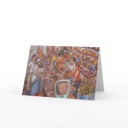 Small Central Market In Lancaster Thinking Of You Invitations Front View