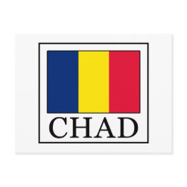 Small Chad Postinvitations Front View