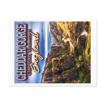 cheddar gorge - cheddar somerset england uk postinvitations