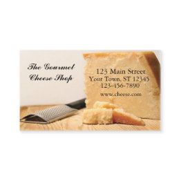 Small Cheese Business Invitations Front View