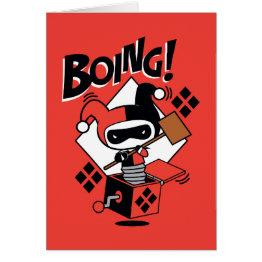 Small Chibi Harley-quinn-in-a-box With Hammer Front View