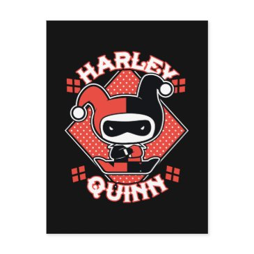 chibi harley quinn splits postinvitations