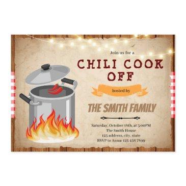 chilli cook off invitation