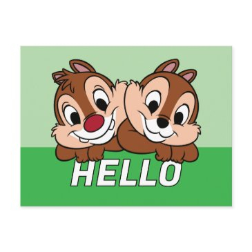chip & dale smile postinvitations