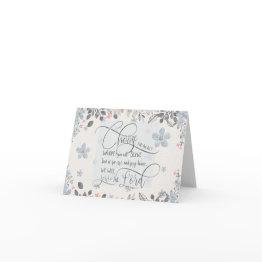 Small Choose Who You Will Serve - Joshua 24:15 Note Invitations Front View