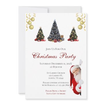christmas party invitation