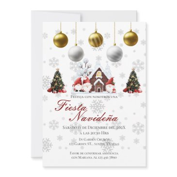christmas party invitation posada navideña