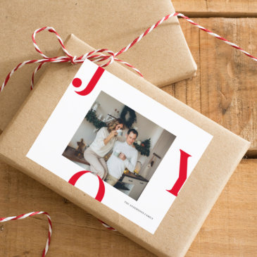 christmas photo family | red joy postinvitations