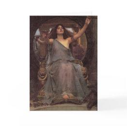 Small Circe Offering The Cup To Ulysses Invitations Front View