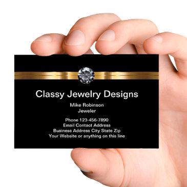 classy jewel and gold digital design jewelry store business invitations
