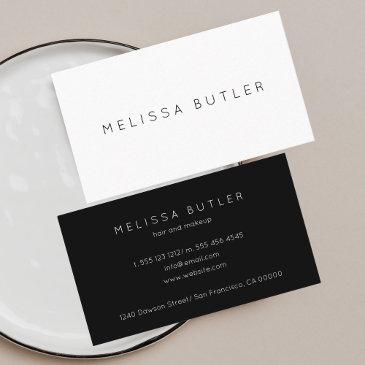 classy minimal professional black and white business invitations