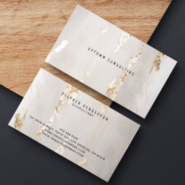 classy modern gold foil business invitations