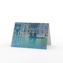 Small Claude Monet - Palazzo Da Mula Invitations Front View