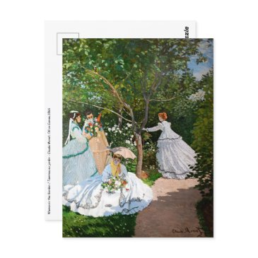 claude monet - women in the garden postinvitations
