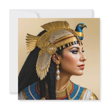 “cleopatra vii's realism: a portrait” holiday invitations