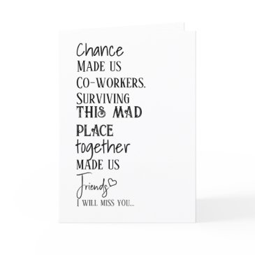 co-worker farewell thank you friendship invitations