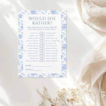 coastal beach bach floral would she rather game enclosure invitations