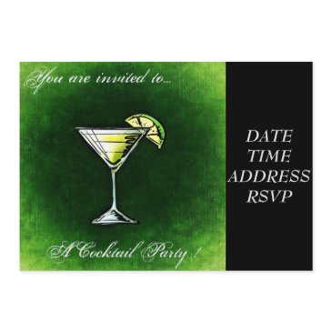 cocktail party absinthe invitation