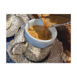 Small Coffee, Turkish Coffee Postinvitations Front View