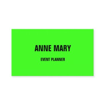 colorful neon green bright event planner 2025 business invitations