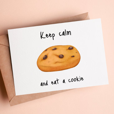 cookie with chocolate chips postinvitations