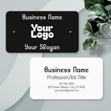 cool retro-modern | black & white business invitations